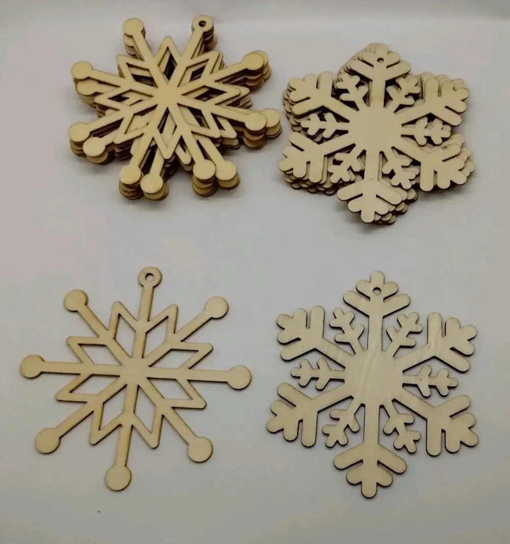 Set of 15 Snowflakes - 3.75